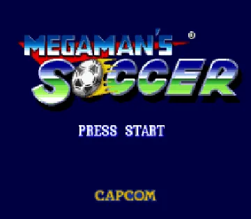 Mega Man Soccer (USA) screen shot title